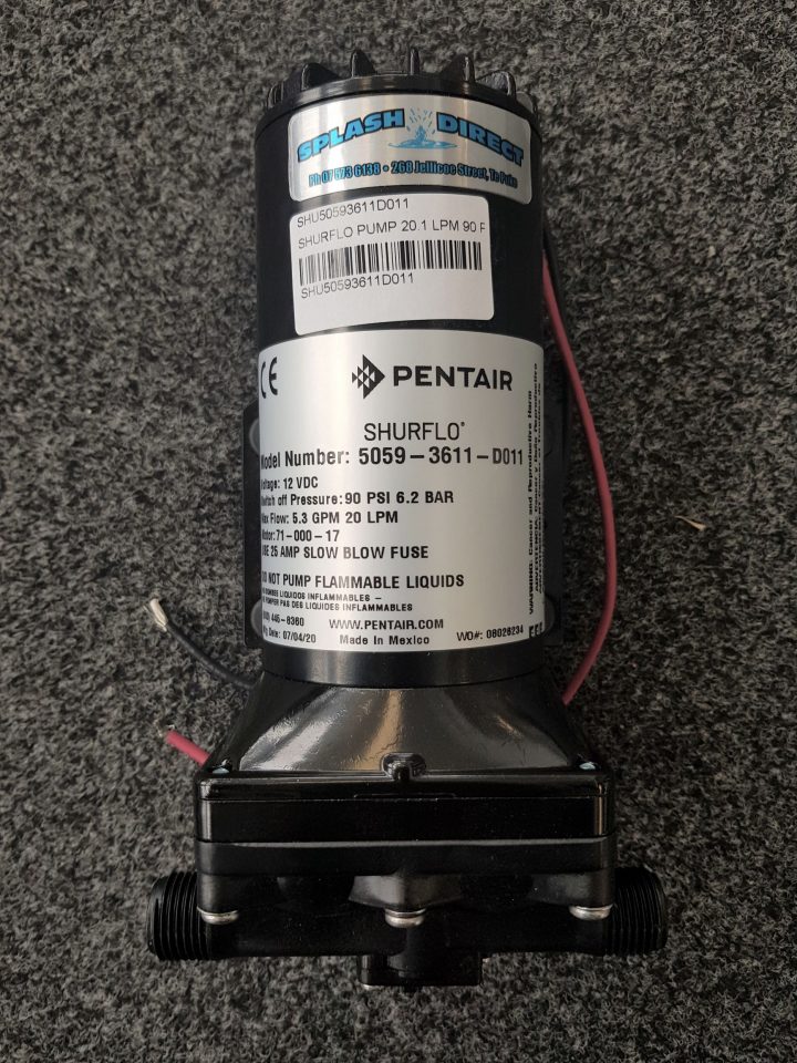 Shurflo Pump 12V 20 LPM