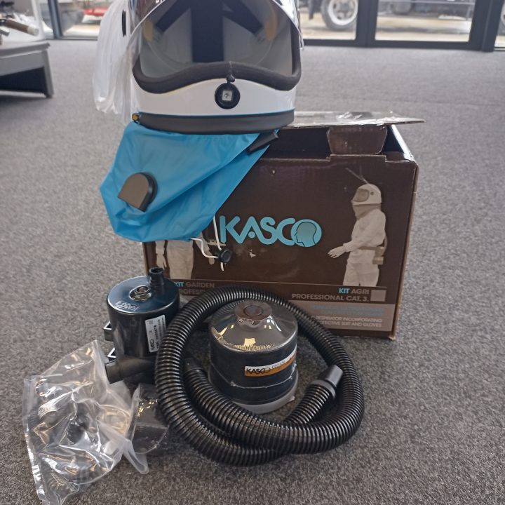 Kasco spray helmet